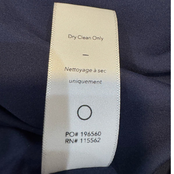 34. LIKELY NWOT $298 Navy Cocktail Dress Front Knot Bodice - Picture 6 of 6